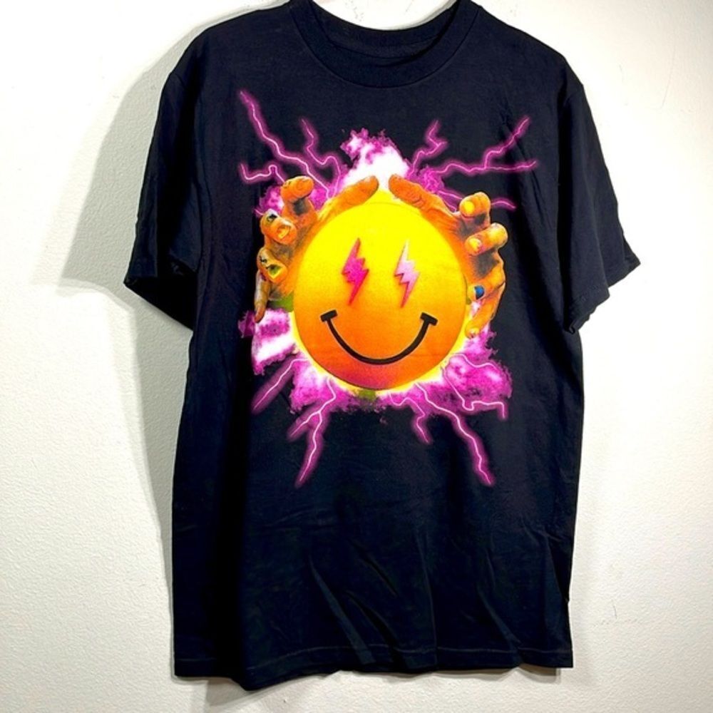 (P) New J Balvin Run 2021 Festival Tour Unisex T-Shirt, Sizes M(1), L(1)Black